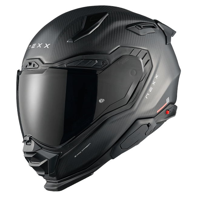 Nexx X.WST3 Zero Pro Carbon Street Helmet – front three-quarter view
