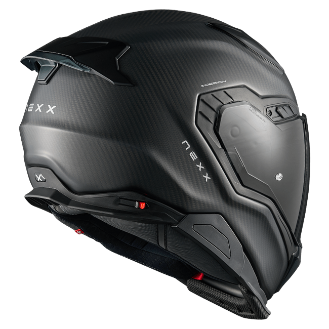 Nexx X.WST3 Zero Pro Carbon Street Helmet – rear view