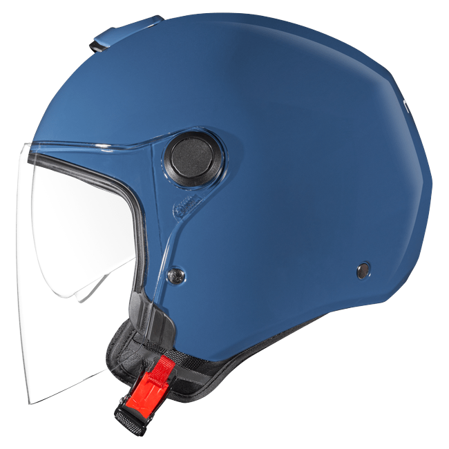 Nexx Y.10 Plain Denim Blue Jet Helmet – side view