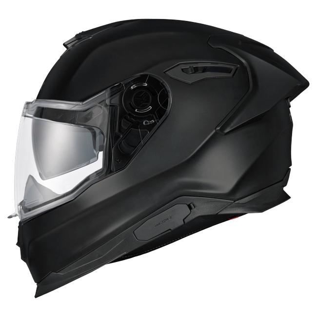 Nexx Y.100R Fullblack Black MT Full-Face Helmet – side view