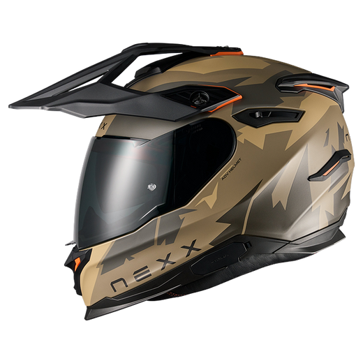 Nexx Y.TRAVL Primal Sand Grey MT Adventure Helmet