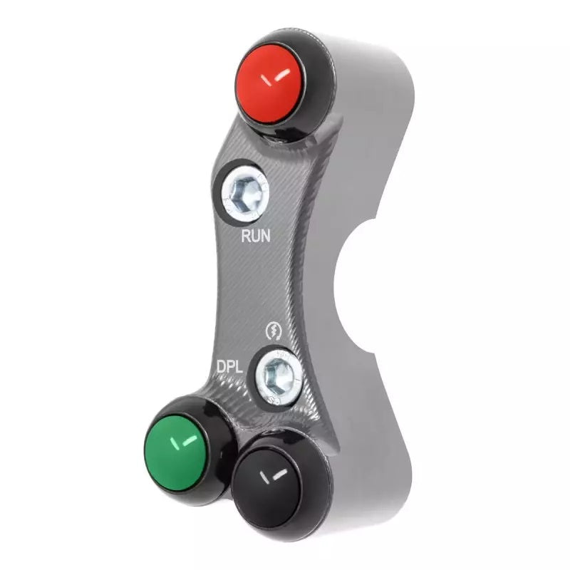 JetPrime right handlebar switch unit for Ducati Panigale V4/S 2018-2024 JP PLD 020