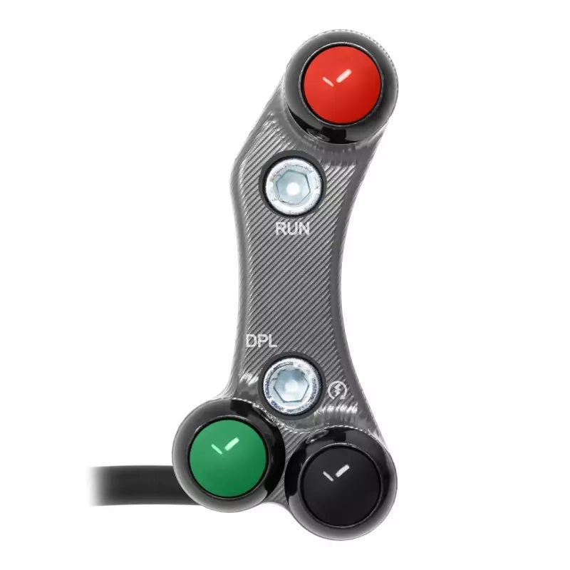 JetPrime right handlebar switch unit for Ducati Panigale V4/S 2018-2024 JP PLD 020