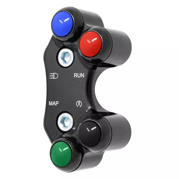 JetPrime JP PLD 660 right handlebar switch for Aprilia RSV4 1100 Factory 2021-2026