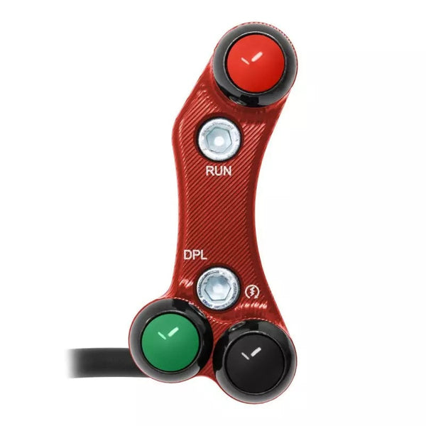 JetPrime right handlebar switch unit for Ducati Panigale V4/S 2018-2024 JP PLD 020