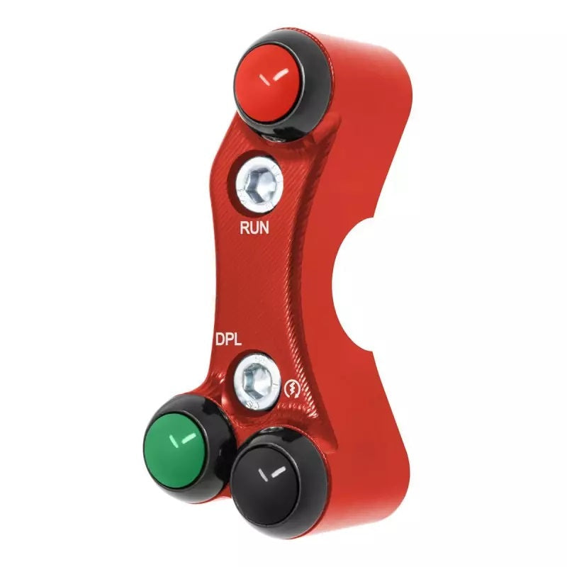 JetPrime right handlebar switch unit for Ducati Panigale V4/S 2018-2024 JP PLD 020