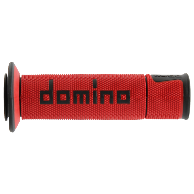 Domino A450 Racing Grips dual-compound TPR handlebar grips in multiple colour options
