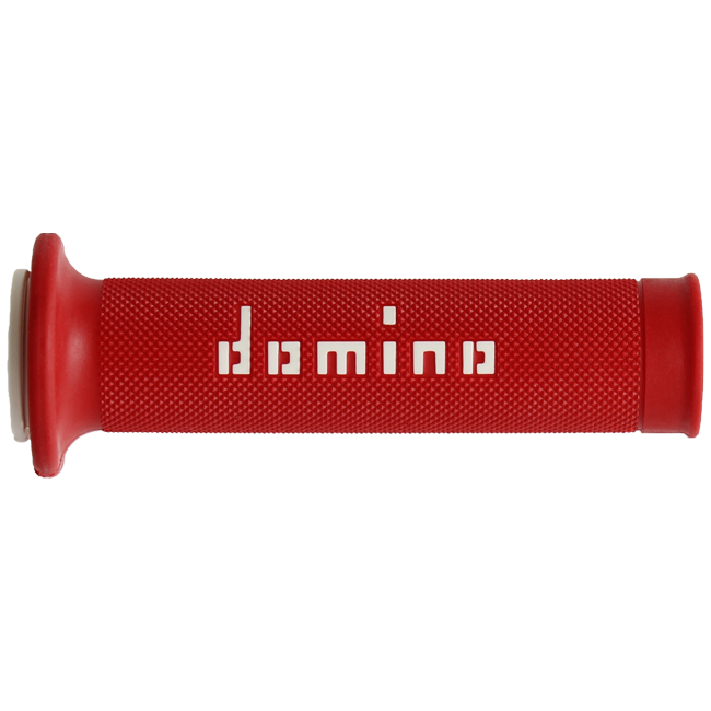 Domino A010 Racing Grips in multiple colour options for 22 mm and 25.4 mm handlebars