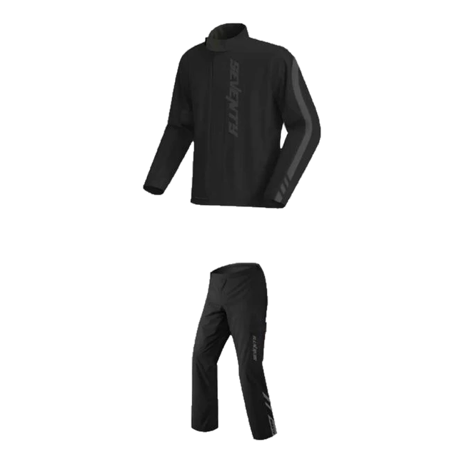 seventy degrees monsoon sd s5 waterproof 2 piece rain suit black