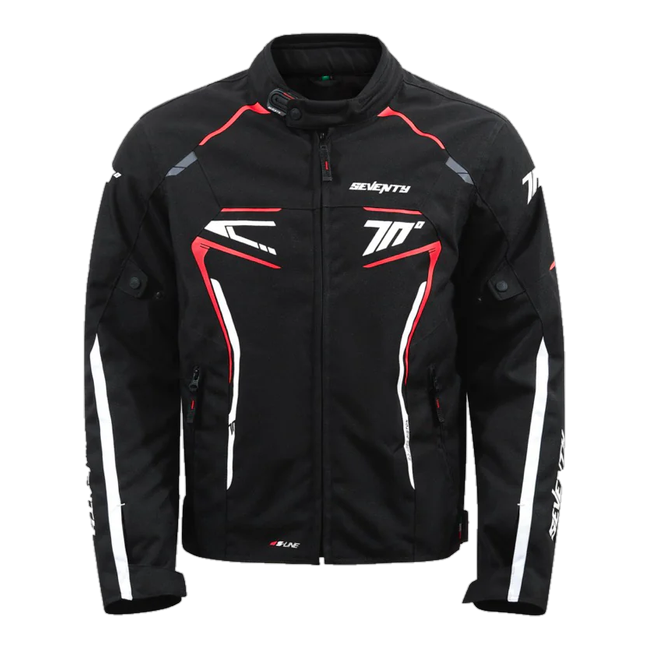 Seventy Degrees piston Black / Red / White