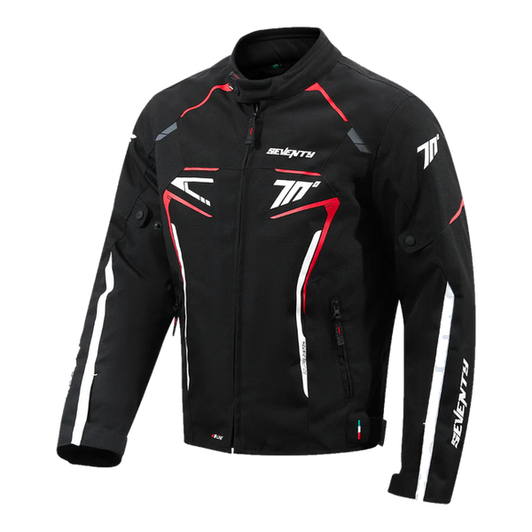 Seventy Degrees piston Black / Red / White