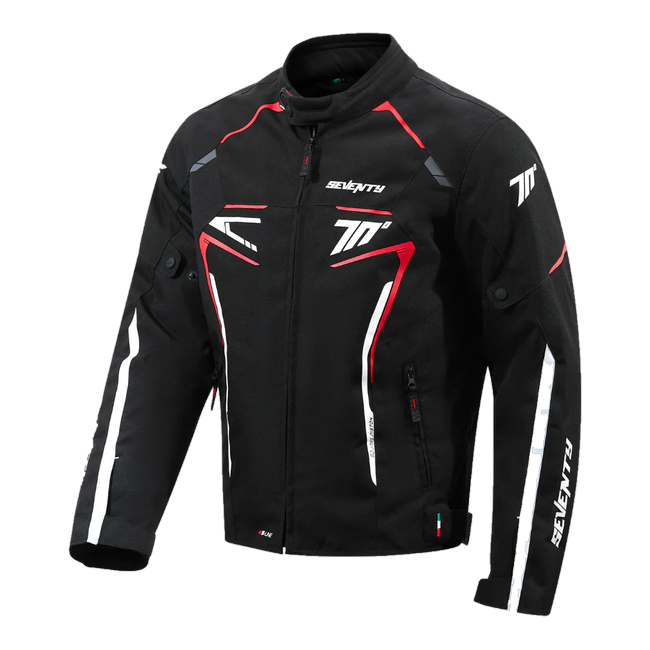 Seventy Degrees piston Black / Red / White