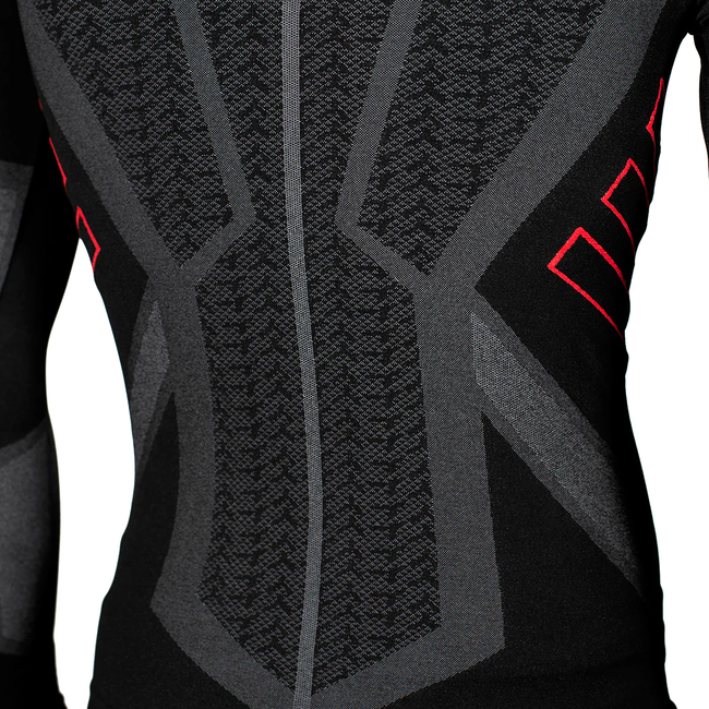 seventy degrees sd ct1 seamless carbon thermal ls base layer black grey