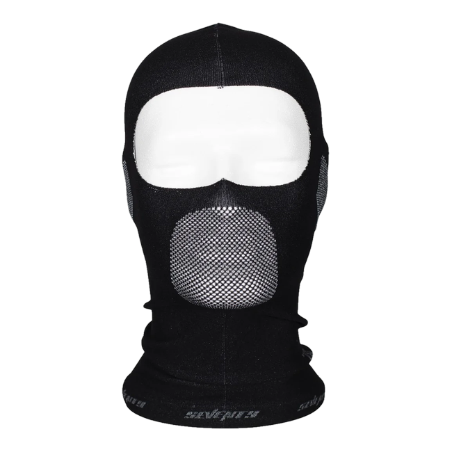 seventy degrees sd ct2 seamless carbon balaclava black
