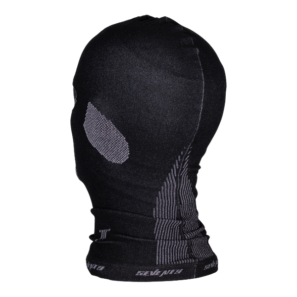 seventy degrees sd ct2 seamless carbon balaclava black