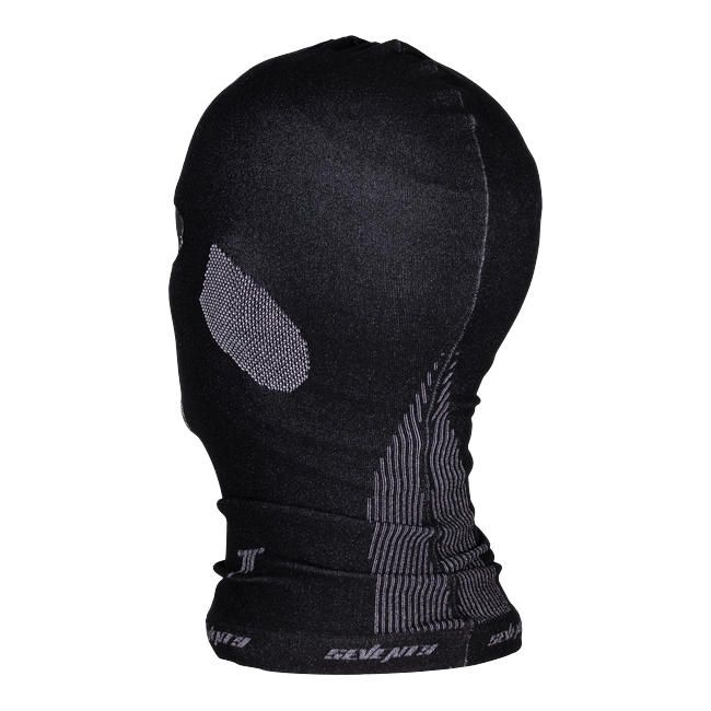 seventy degrees sd ct2 seamless carbon balaclava black