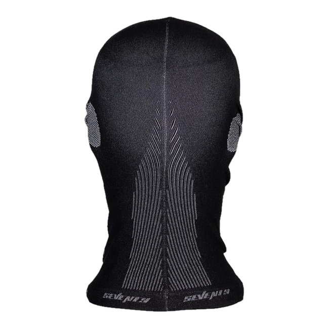 seventy degrees sd ct2 seamless carbon balaclava black