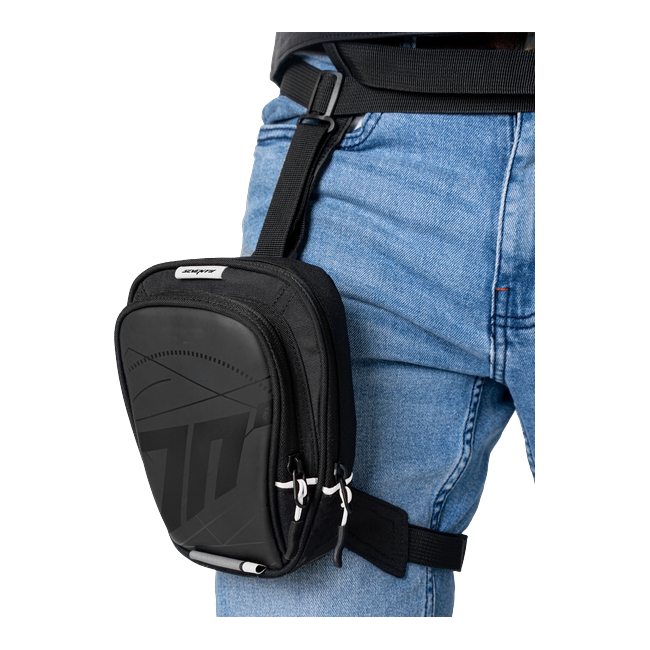 seventy degrees sd tl1 compact waterproof leg bag black white