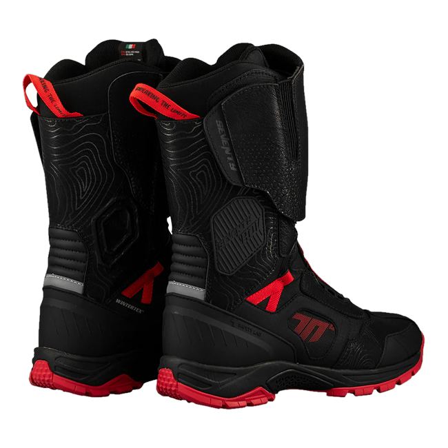 Seventy Degrees stelvio-high Black / Red