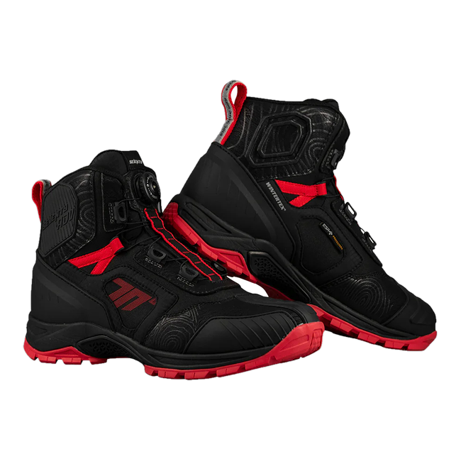 Seventy Degrees stelvio-low Black / Red