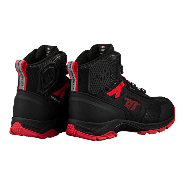 Seventy Degrees stelvio-low Black / Red
