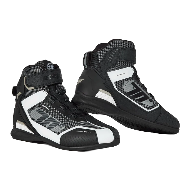 Seventy Degrees Veloce Pro Summer Sport Boots – Black / White