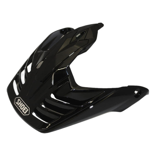 Shoei Peak Black – genuine Shoei helmet peak, product view