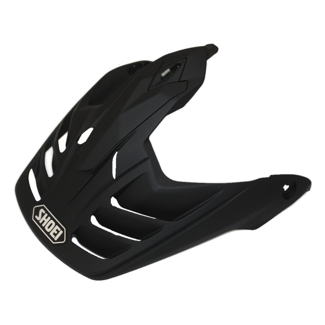 Shoei Peak Matt Black – genuine Shoei helmet peak, product view