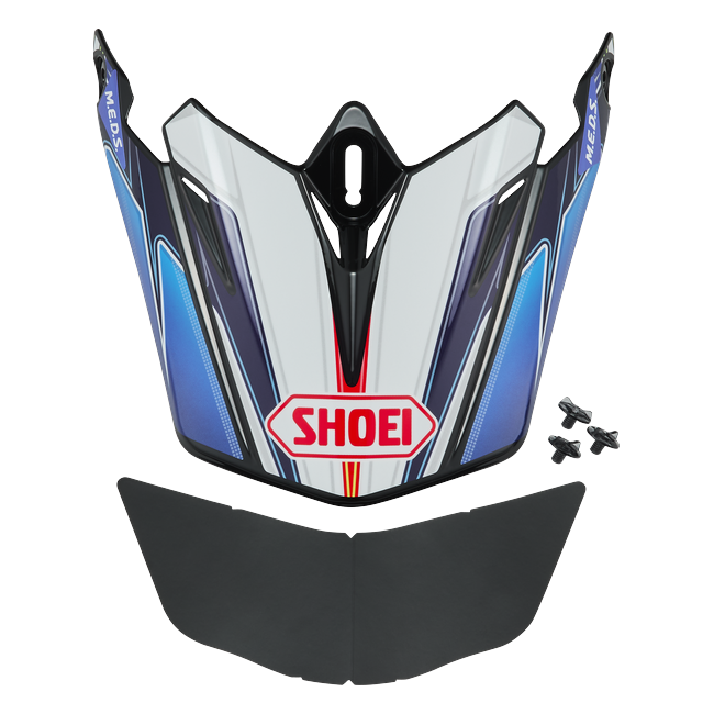 Shoei Peak Sparkle TC-10 – genuine Shoei helmet peak, product view