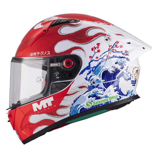MT-Helmets KRE+ S Ryusei Yamanaka Replica 2025 Full-Face Helmet – A5 Gloss
