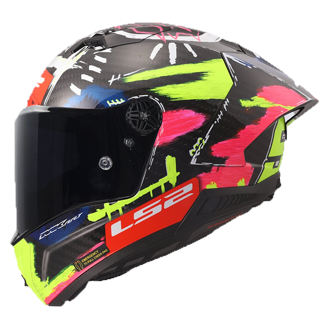LS2 FF805 Thunder GP Aero full-face helmet in Fermín Aldeguer 2025 Replica livery