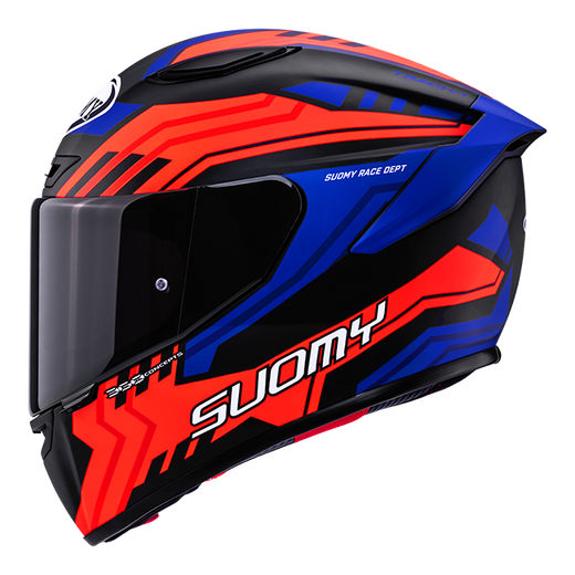 Suomy Track-1 Helmet Framework Matte Black/Red/Blue K6T10024