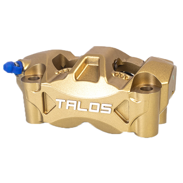 Talos C52 cast monoblock P4 32/32 brake caliper front right 100mm gold anodised