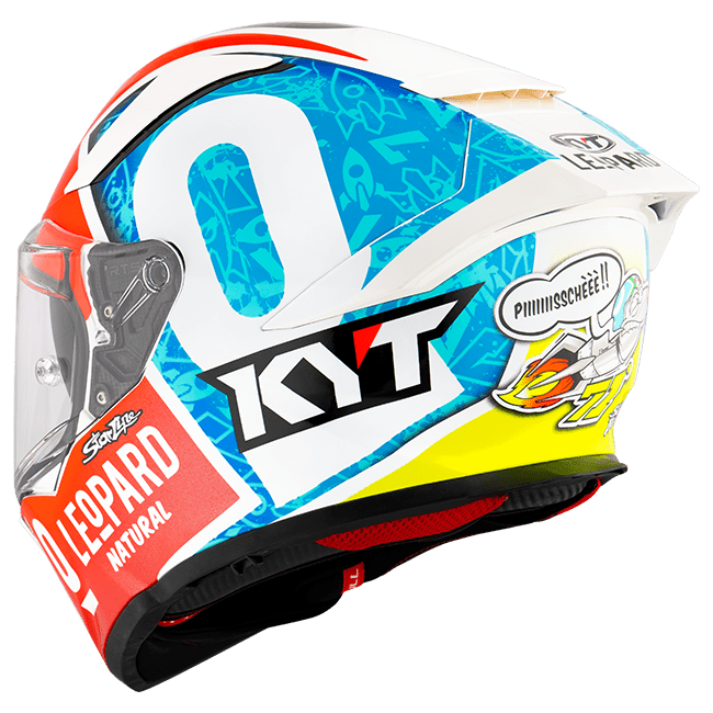 KYT R2R full-face helmet Max Version Dennis Foggia Replica Misano 2021 livery