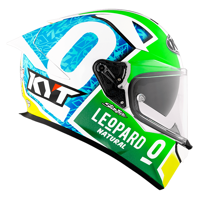 KYT R2R full-face helmet Max Version Dennis Foggia Replica Misano 2021 livery