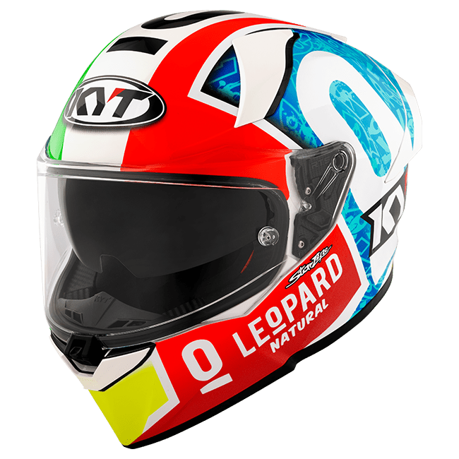 KYT R2R full-face helmet Max Version Dennis Foggia Replica Misano 2021 livery