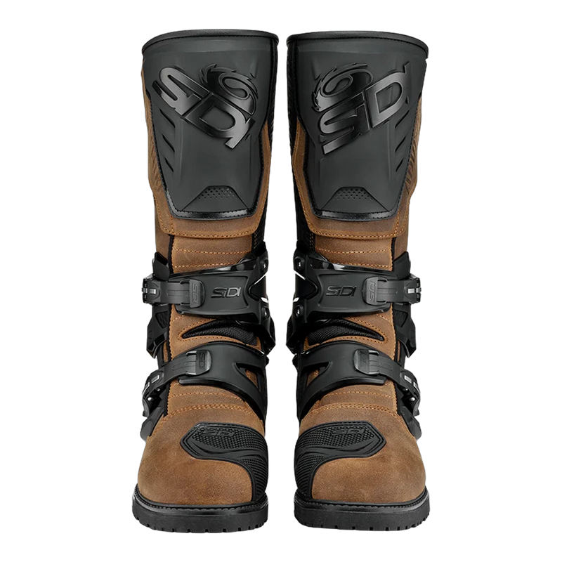 Sidi Adventure 2 Gore-Tex Motorcycle Boots Tobacco 245, front view