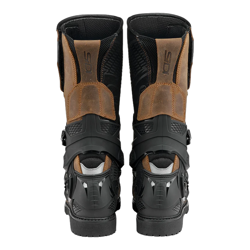 Sidi Adventure 2 Gore-Tex Motorcycle Boots Tobacco 245, rear view