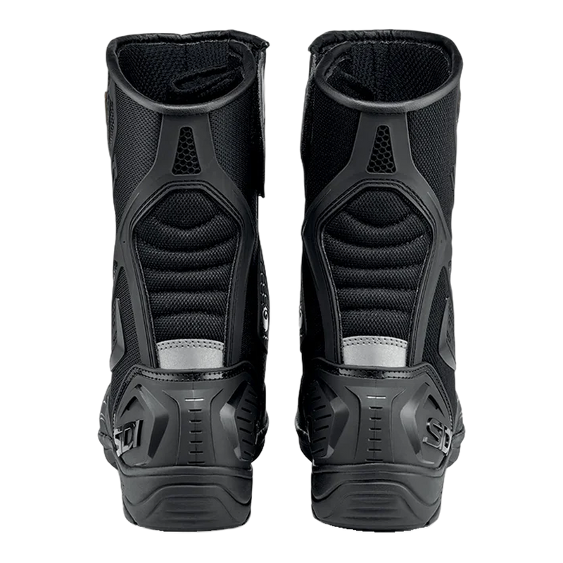 Sidi Aria Gore Motorcycle Boots Black 102, rear view