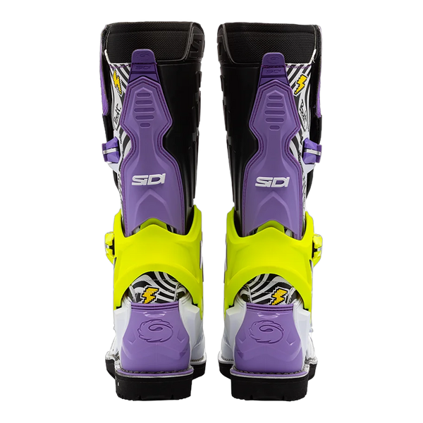 Sidi Crossair HD Motorcycle Boots BB002 Purple 371, rear view