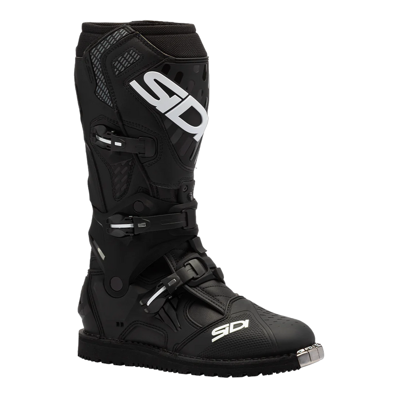 Sidi Crossair HD Motorcycle Boots Black 372, three-quarter view