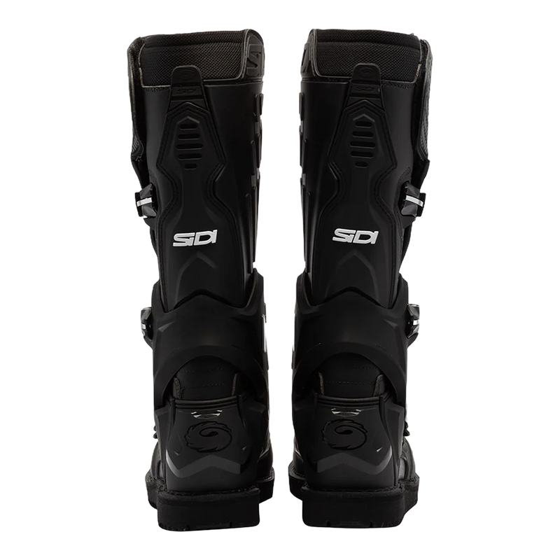 Sidi Crossair HD Motorcycle Boots Black 372, rear view
