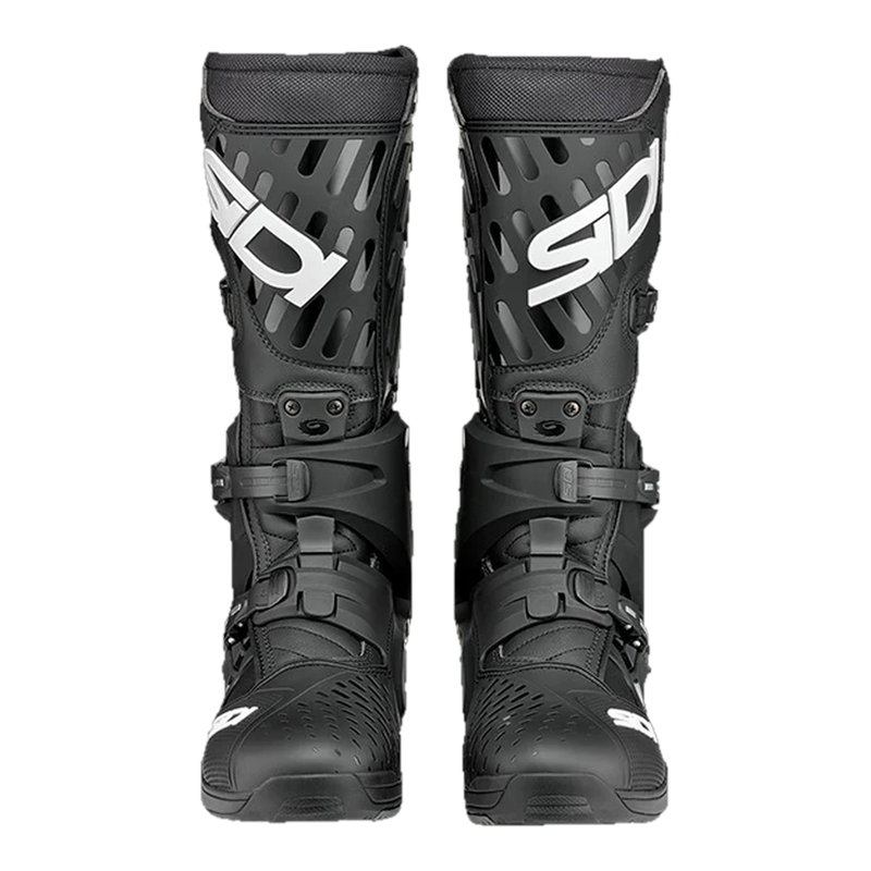 Sidi Crossair Motorcycle Boots Black 102, front view