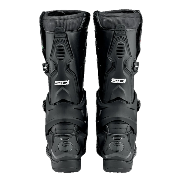 Sidi Crossair Motorcycle Boots Black 102, rear view