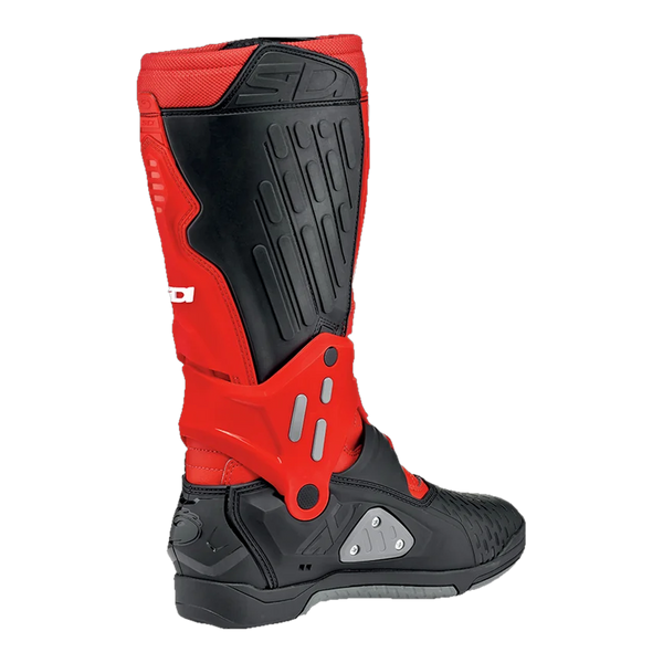 Sidi Crossair Motorcycle Boots Red/Black 105, side profile