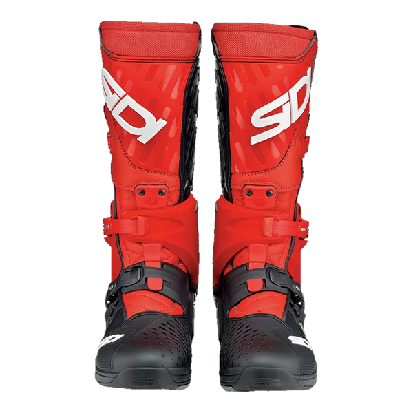 Sidi Crossair Motorcycle Boots Red/Black 105, front view