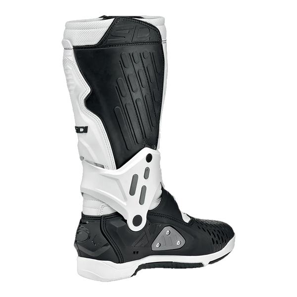 Sidi Crossair Motorcycle Boots White/Black 104, side profile