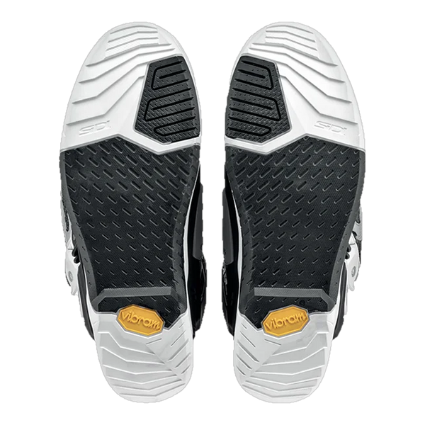 Sidi Crossair Motorcycle Boots White/Black 104, sole detail