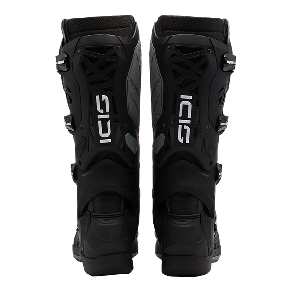 Sidi Crossair X motorcycle boots Black, rear view