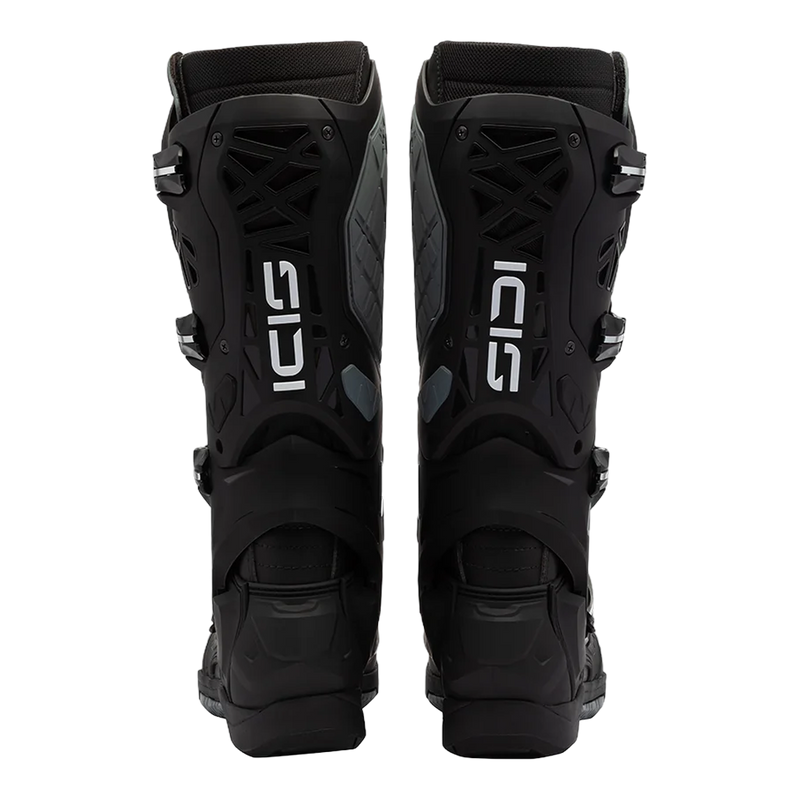Sidi Crossair X motorcycle boots Black, rear view